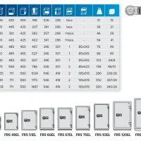 Sejf ognioodporny Valberg FRS 75T
